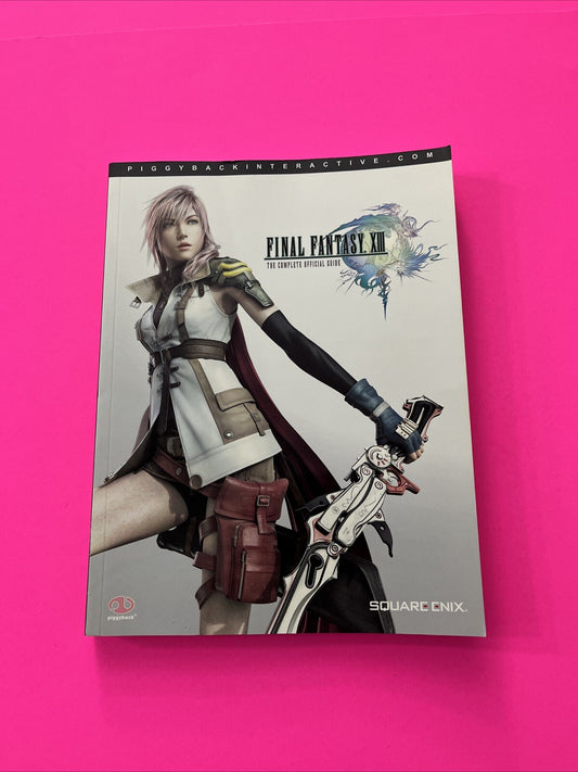 Final Fantasy 13 (XIII) The Complete Official Strategy Game Guide Square Enix