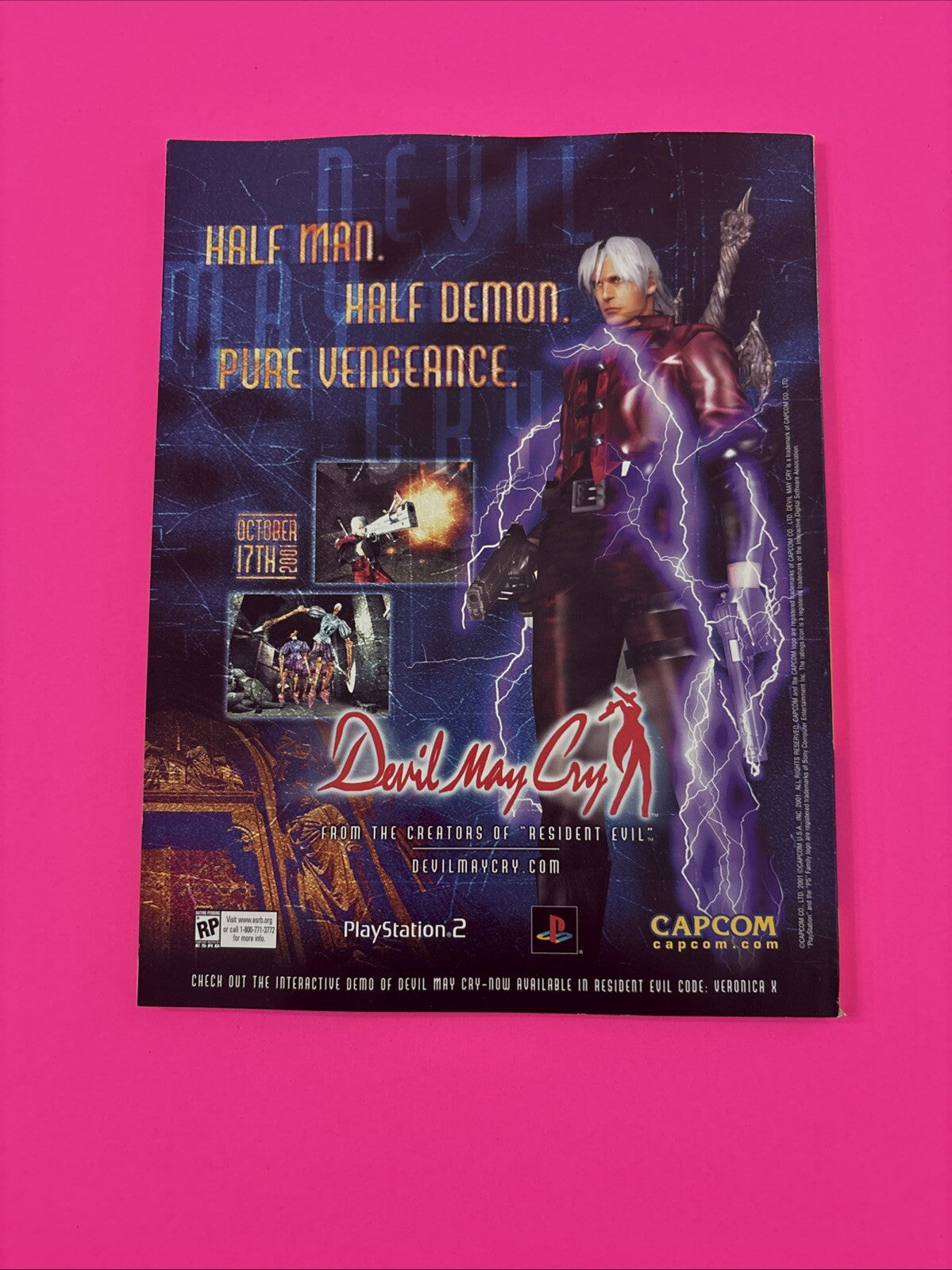 PlayStation Magazine PSM Sep 2001 Vol 5 #49 Just Bring It WWF + Viking Warrior