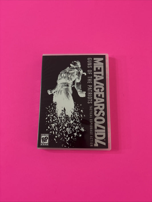 Metal Gear Solid 4 Guns of The Patriots Metal Gear Saga Vol. 2 DVD