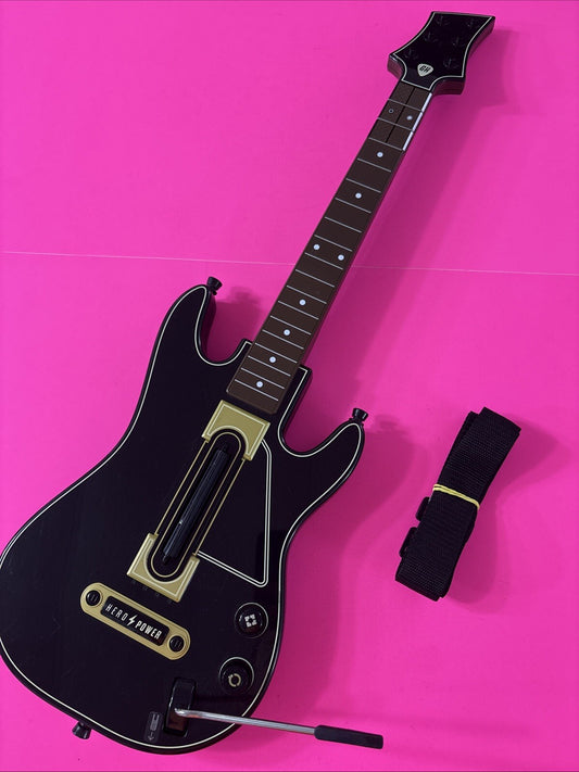 Guitar Hero Live Guitar For Xbox One with Guitar, Strap & NO Dongle - Tested