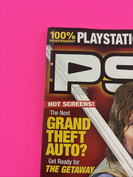 PlayStation Magazine PSM July 2002 Volume 6 #60 Getaway Lord of the Rings 007