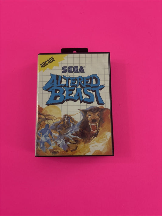 Altered Beast (Sega Master System, 1989) Complete w/Manual Authentic