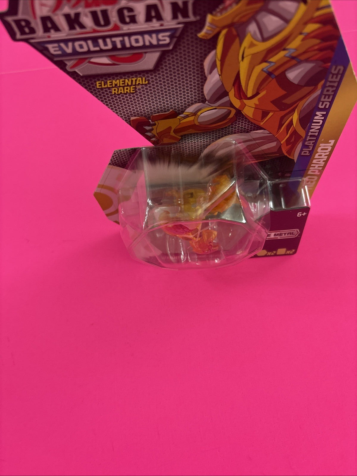 Bakugan Evolutions Elemental Rare NEO PHAROL Platinum Series Brand New #2