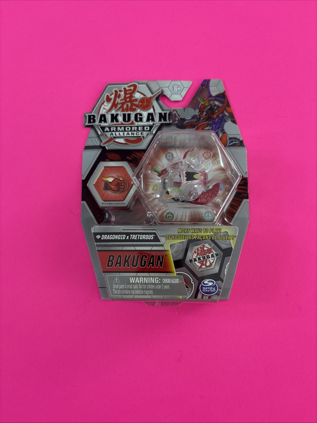 Bakugan Armored Alliance Dragonoid x Tretorous Rare Diamond Chase Brand New #1