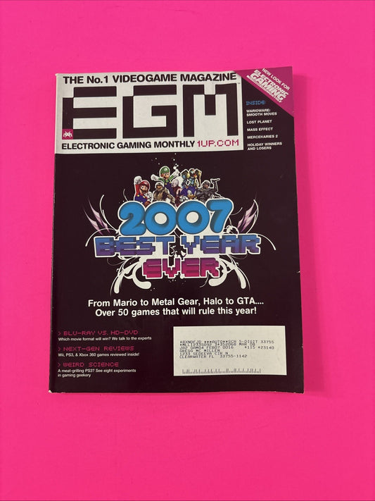 Electronic Gaming Monthly EGM Feb. 2007 No. 212-2007 Best Year Ever