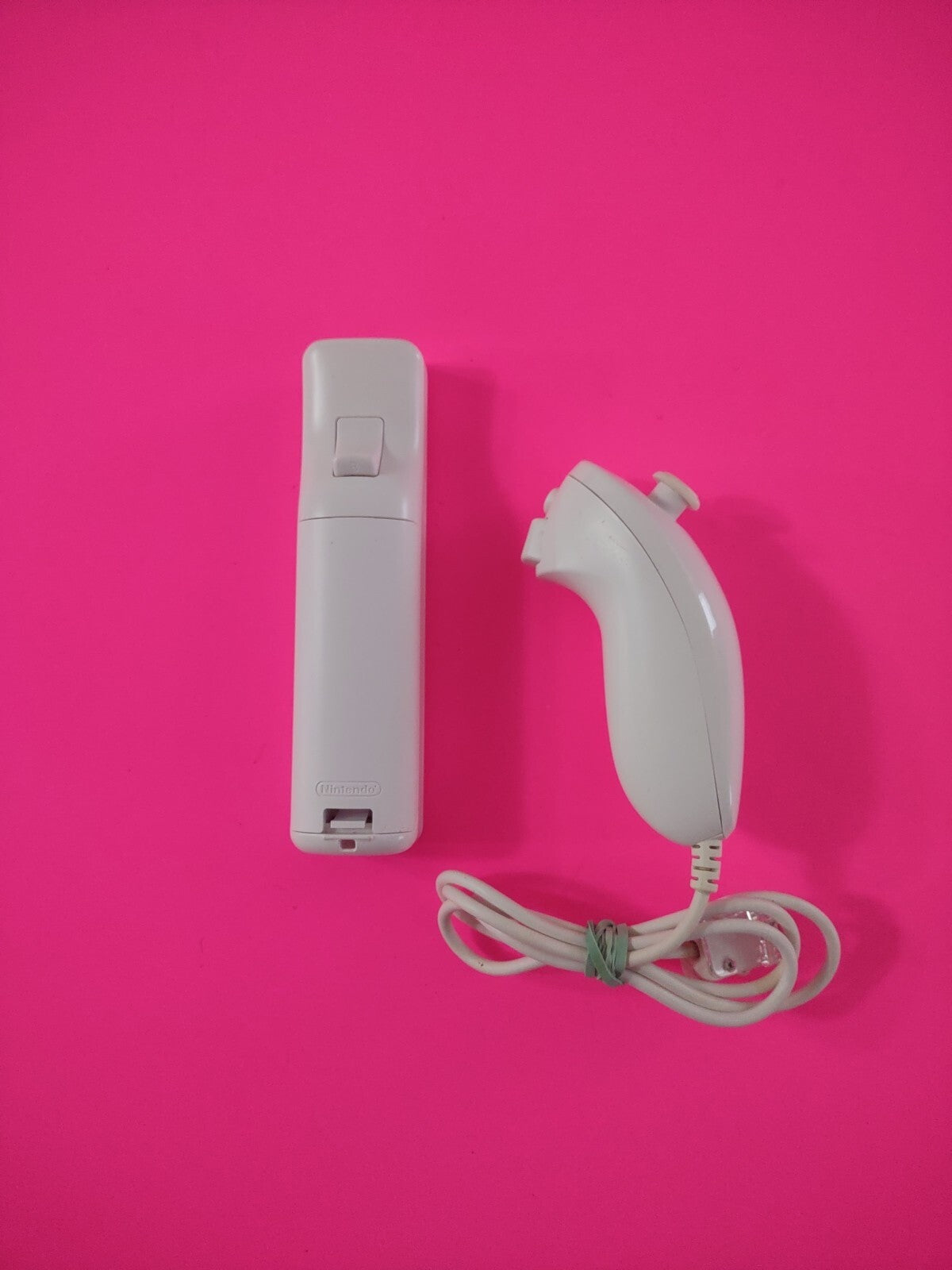 Nintendo RVL-003 Wii Remote Control with Nunchuk Tight & Clean OEM