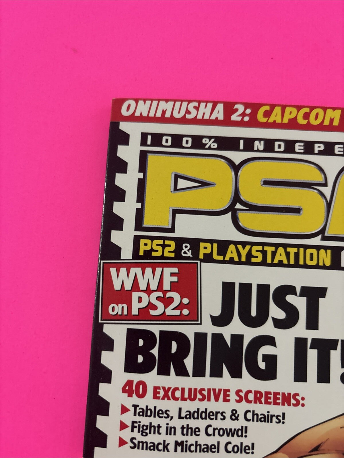 PlayStation Magazine PSM Sep 2001 Vol 5 #49 Just Bring It WWF + Viking Warrior