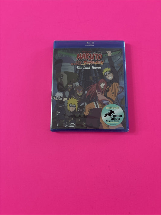 Naruto Shippuden the Movie: The Lost Tower (Blu-ray, 2010) Brand New Sealed