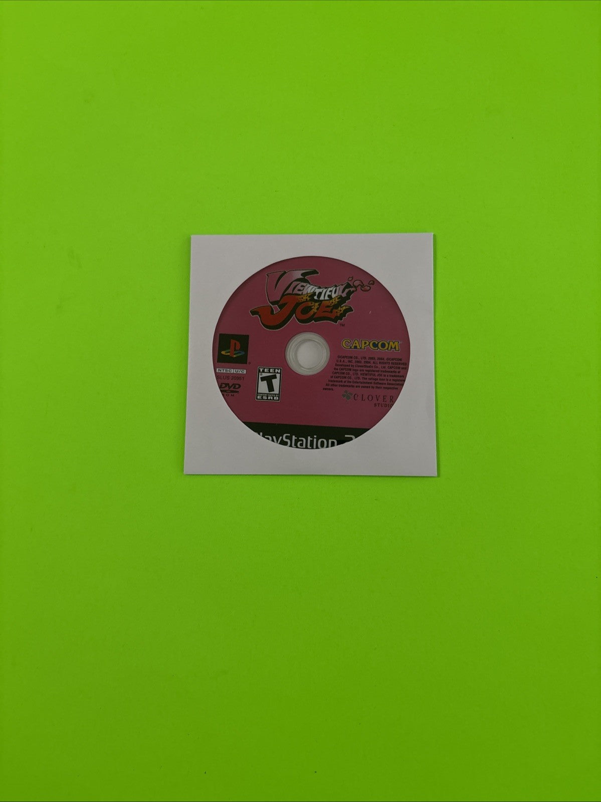 Viewtiful Joe (Sony PlayStation 2, 2004) PS2 Disc Only