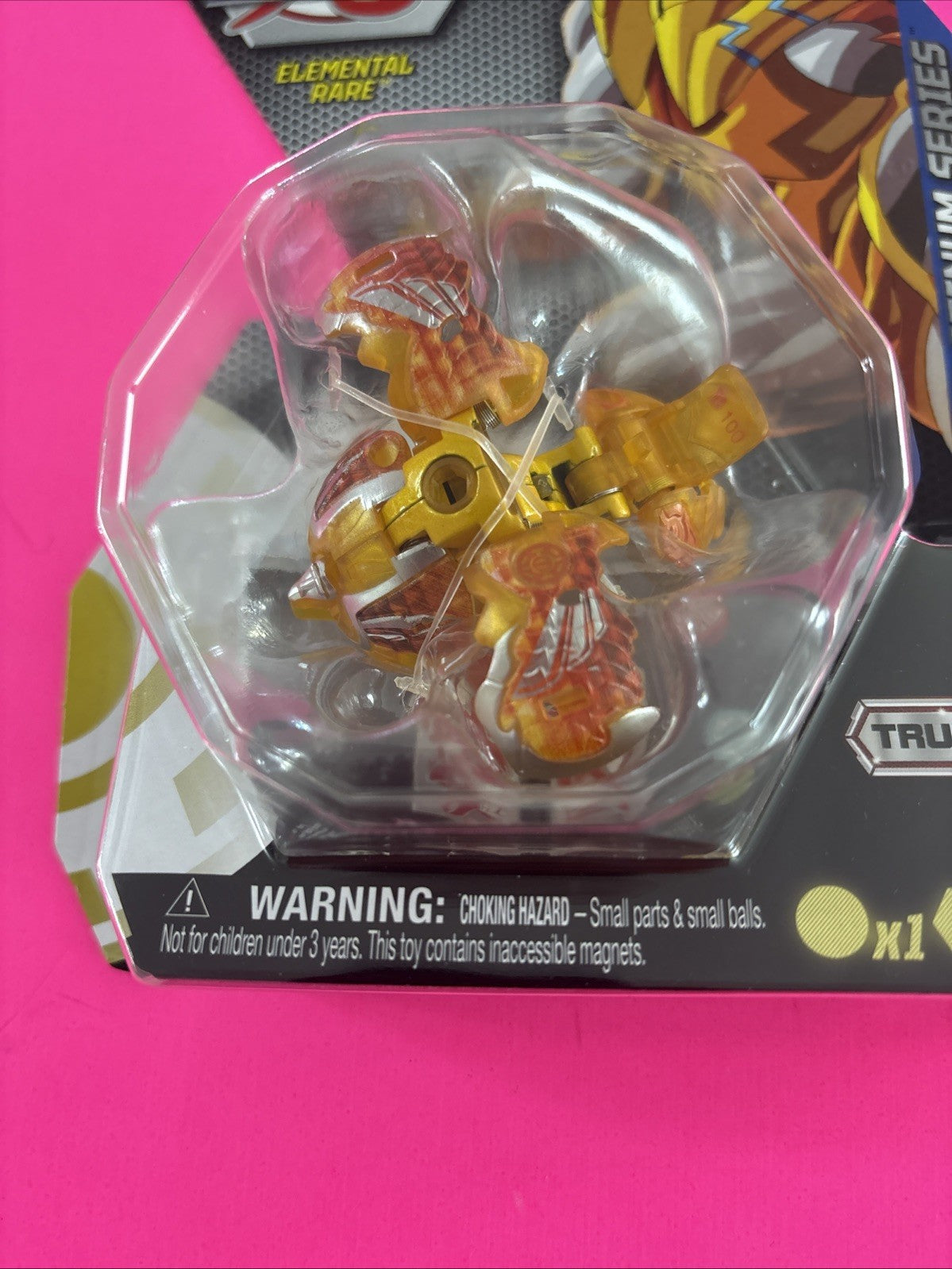 Bakugan Evolutions Elemental Rare NEO PHAROL Platinum Series Brand New #2