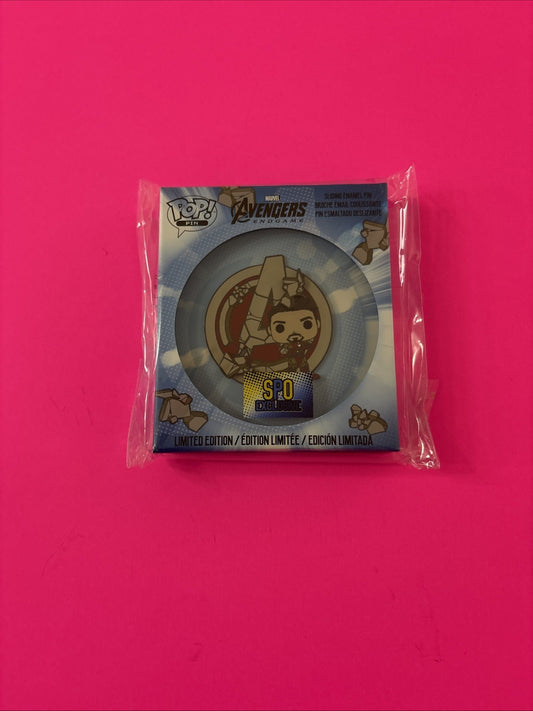 Funko Pop Pin Marvel: Avengers Endgame-Iron Man SPO Exclusive LE600 Brand New