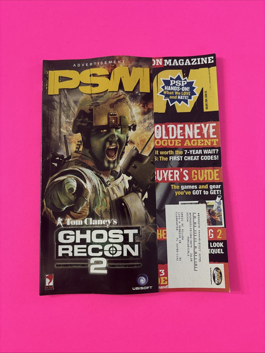 PlayStation Magazine PSM Holiday, 2004 Issue 92 GoldenEye Rogue Agent