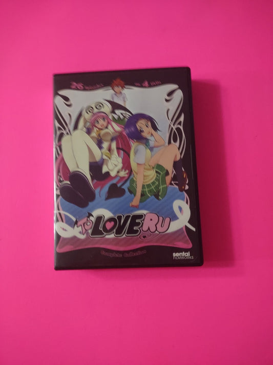 To Love Ru: The Complete Collection {DVD, 2011, 4-Disc Set} RARE OOP