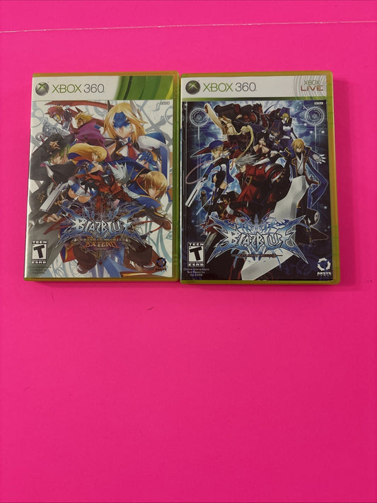 BlazBlue: Continuum Shift Extend & Calamity Triggered 2 Game Lot Complete