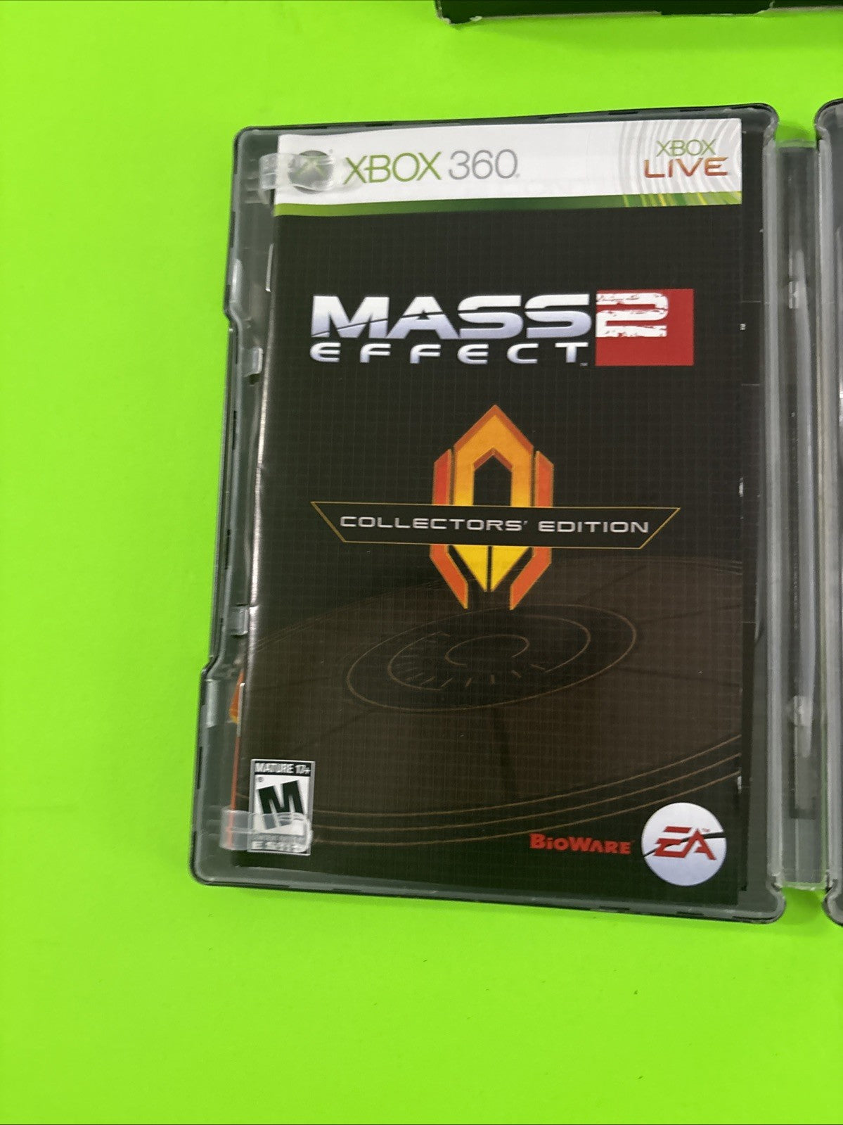 Mass Effect 2 Collector's Edition (Microsoft Xbox 360, 2010) Complete In Box